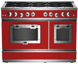 Carmine Red With Chrome Trim, Natural Gas