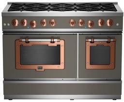 Quartz Grey With Brushed Copper Trim, Liquid Propane