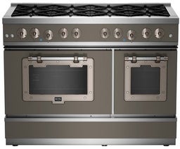 Quartz Grey With Satin Nickel Trim, Natural Gas