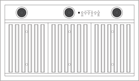 GE UVC9360SLSS 36 Inch, Stainless Steel