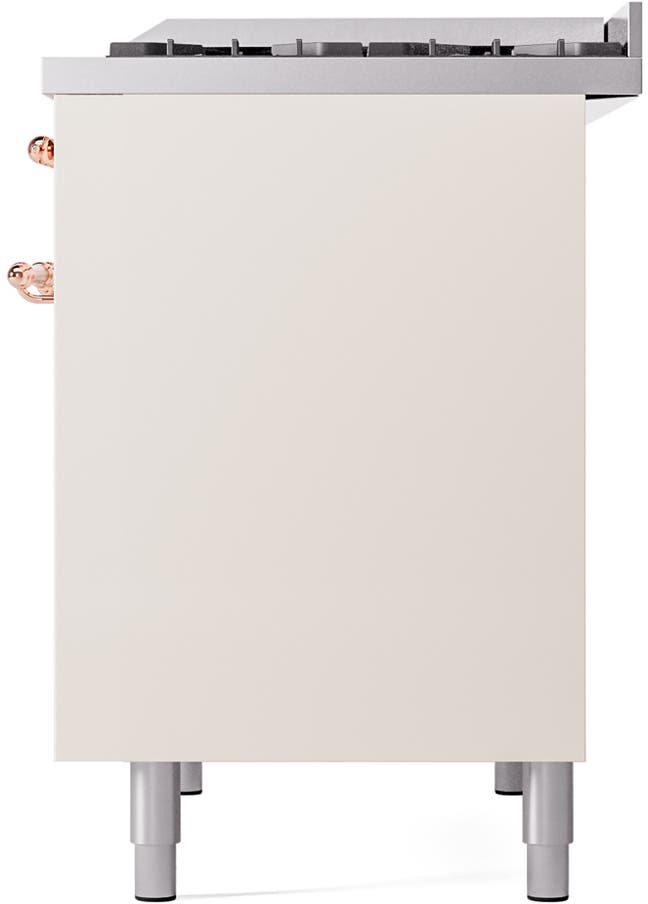 Ilve UPD40FNMPAWPLP Antique White With Copper Trim, Lp