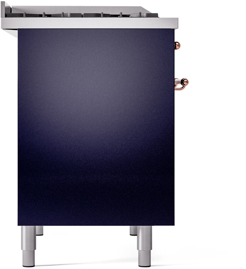 Ilve UPD40FNMPMBPLP Midnight Blue With Copper Trim, Lp