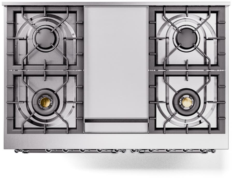 Ilve UPD40FNMPMGCLP Graphite Matte With Chrome Trim, Lp