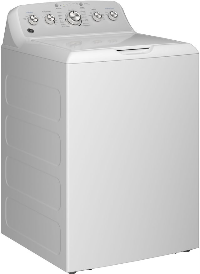 GE GTW538ASWWS 4.6 Cu. Gt. High-Efficiency Top Load Washer with S...