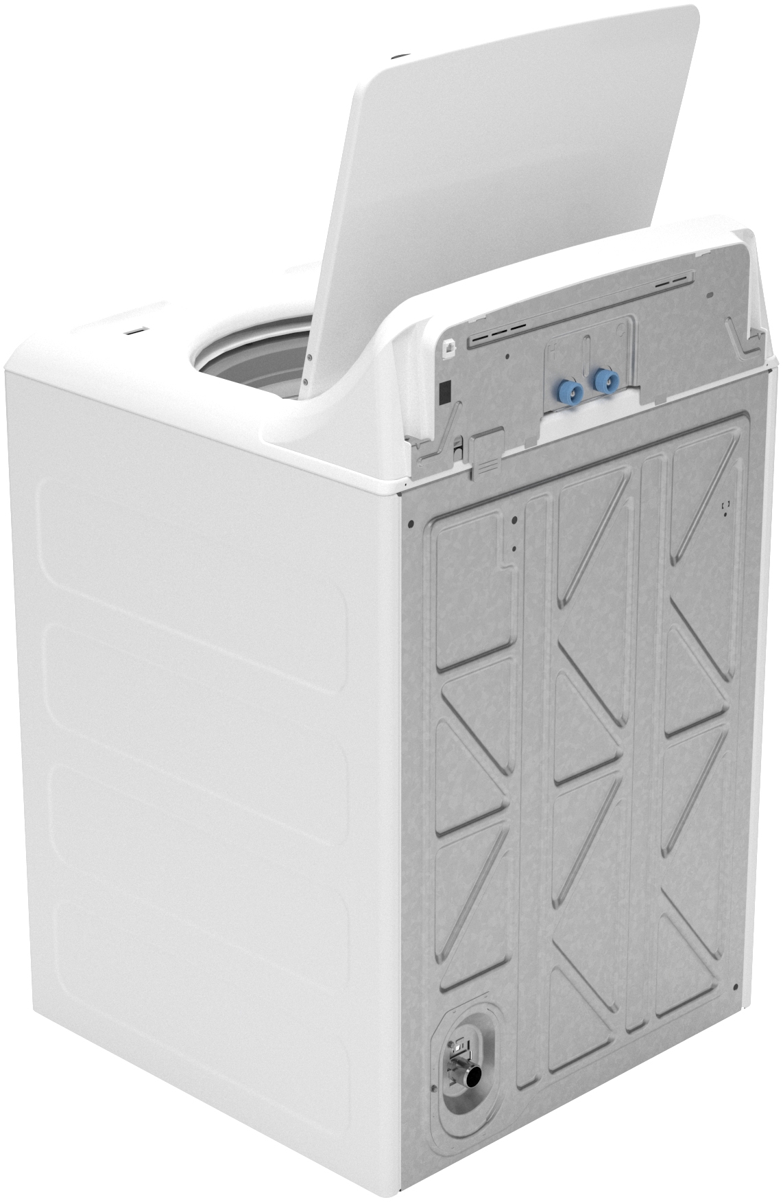 GE GTW538ASWWS White