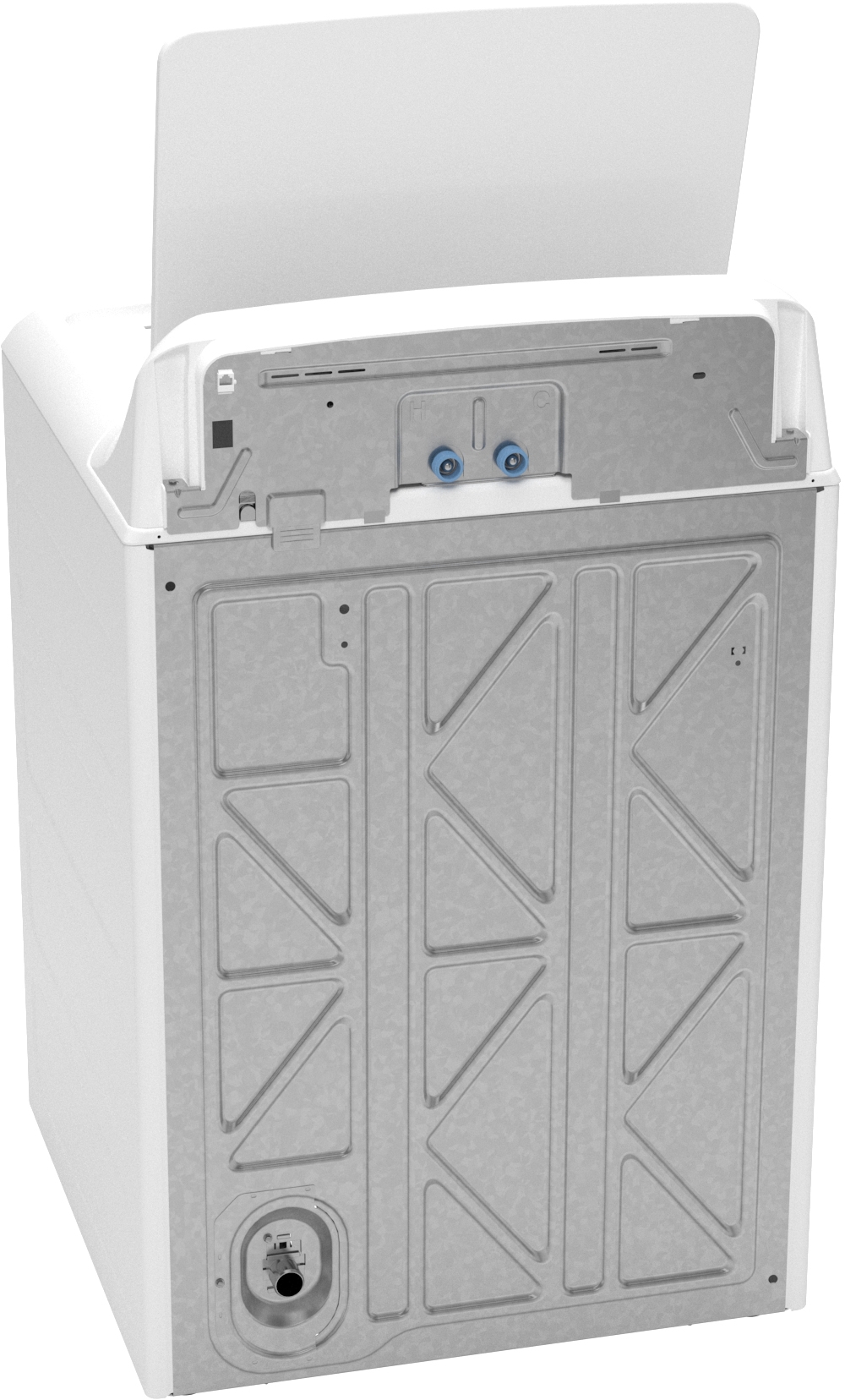 GE GTW538ASWWS White