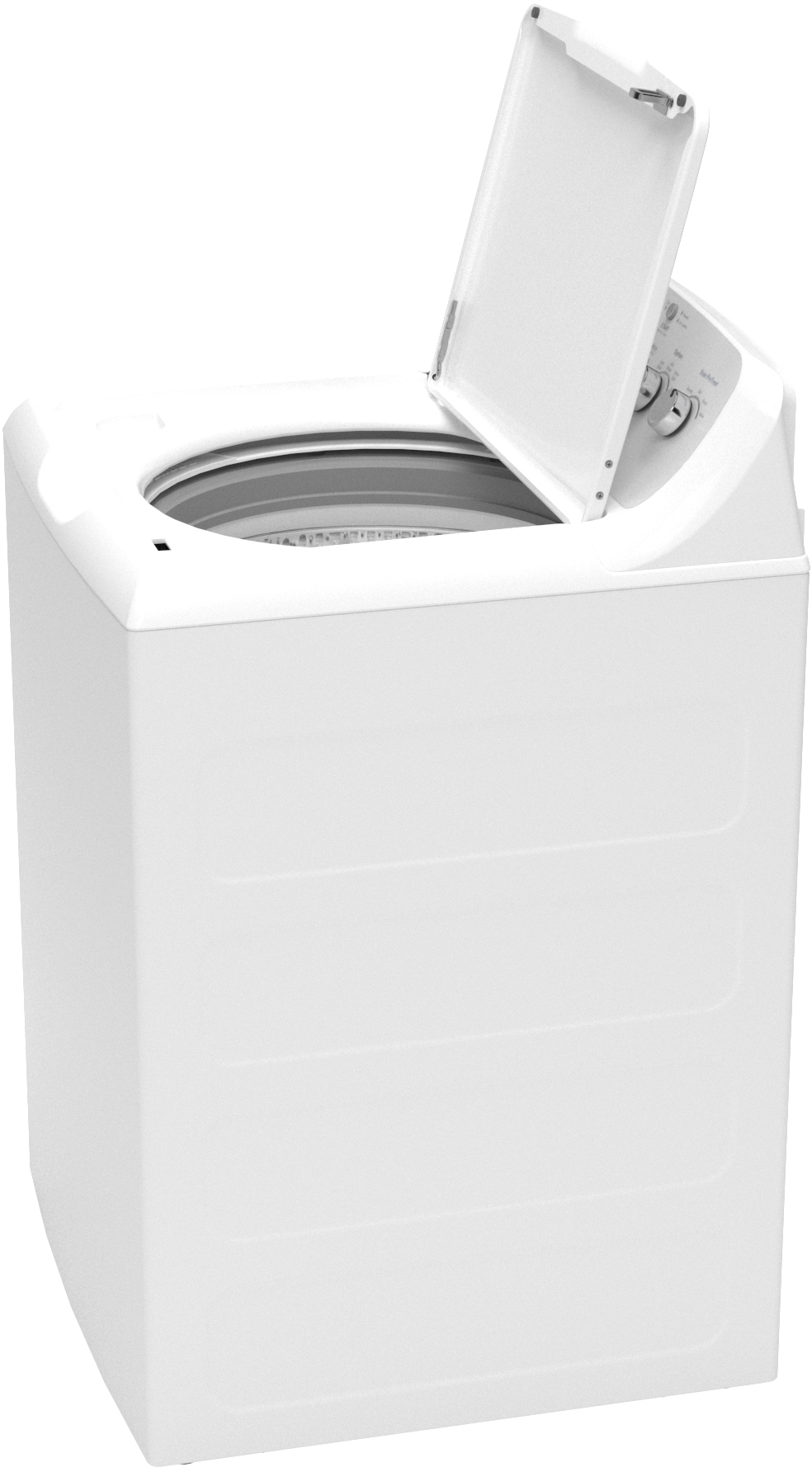 GE GTW538ASWWS White