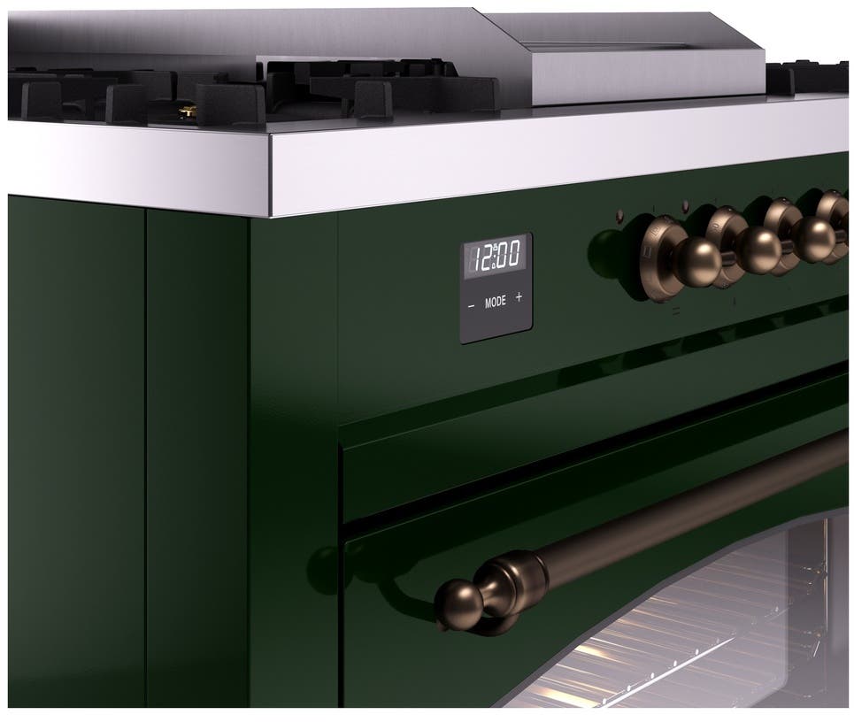 Ilve UP60FSNMPEGBLP Emerald Green With Bronze Trim, Lp