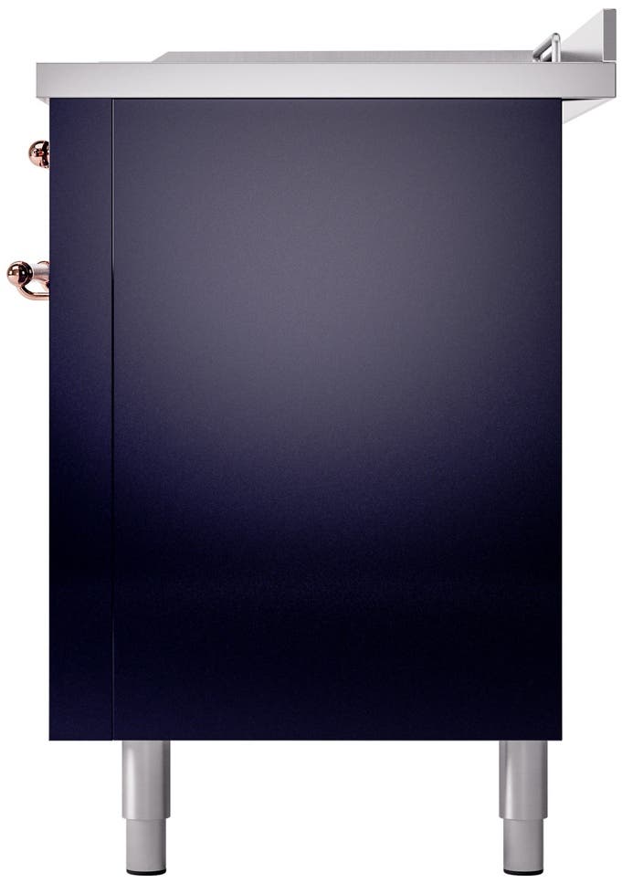 Ilve UP60FSNMPMBPLP Midnight Blue With Copper Trim, Lp
