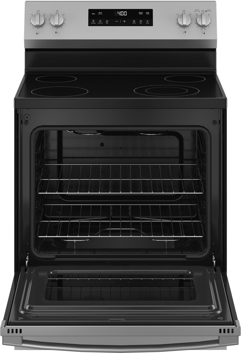 GE GRF40HSVSS 30 Inch 4 Element Free-Standing Electric Range: St...