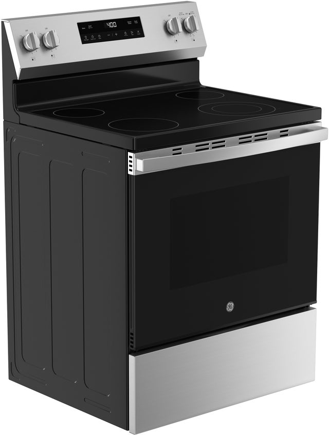 GE GRF40HSVSS 30 Inch 4 Element Free-Standing Electric Range: St...