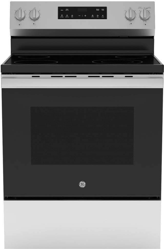 GE GRF40HSVSS 30 Inch 4 Element Free-Standing Electric Range: St...