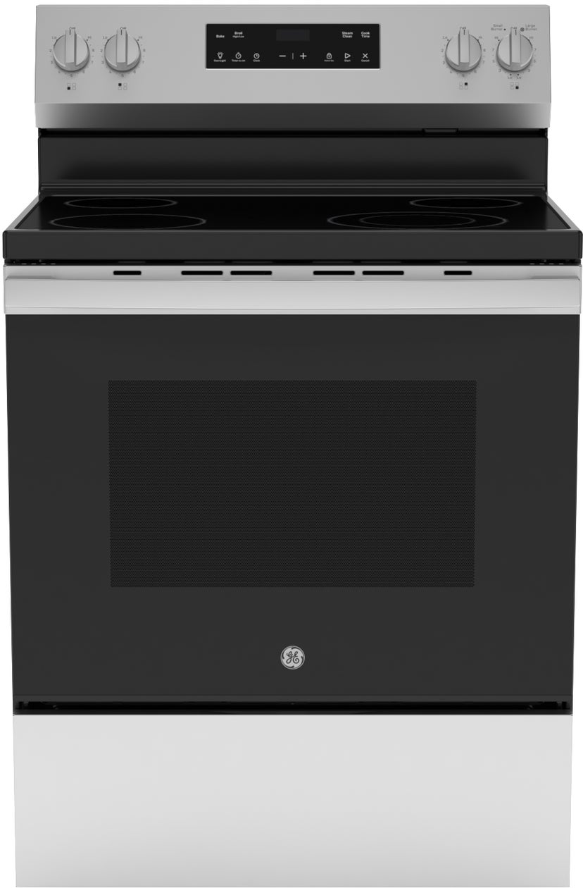 GE GRF40HSVSS 30 Inch 4 Element Free-Standing Electric Range: St...