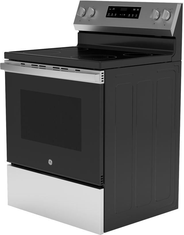 GE GRF40HSVSS 30 Inch 4 Element Free-Standing Electric Range: St...