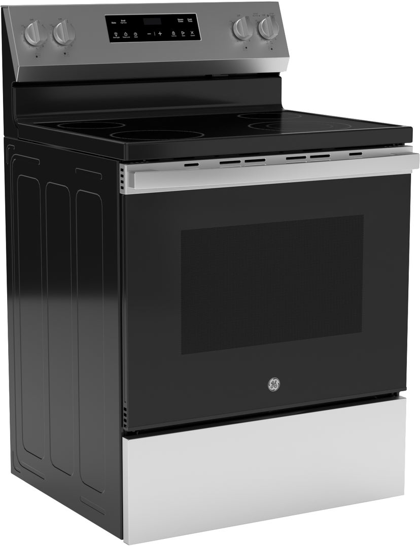 GE GRF40HSVSS 30 Inch 4 Element Free-Standing Electric Range: St...