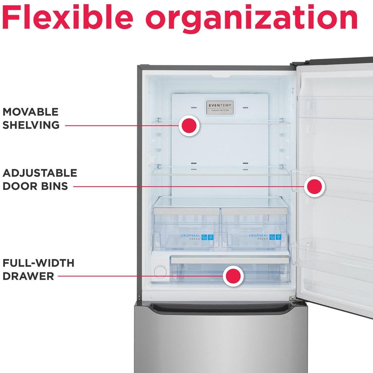Frigidaire GRBN2012AF Smudge Proof Stainless Steel