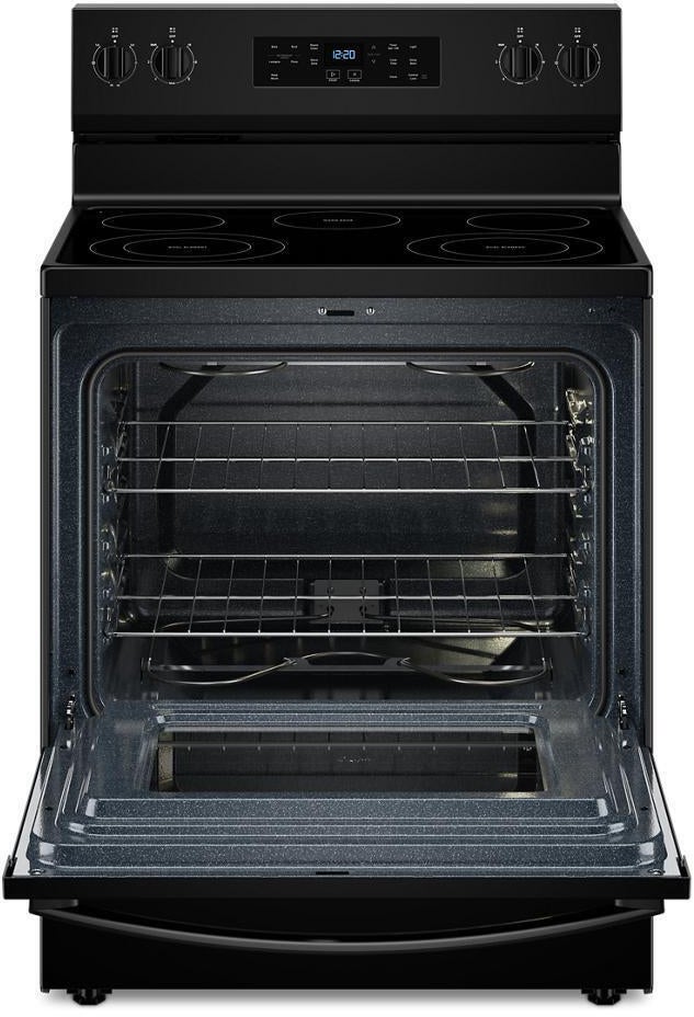 Whirlpool WFES3330RB 30 Inch Electric Freestanding Range: Black