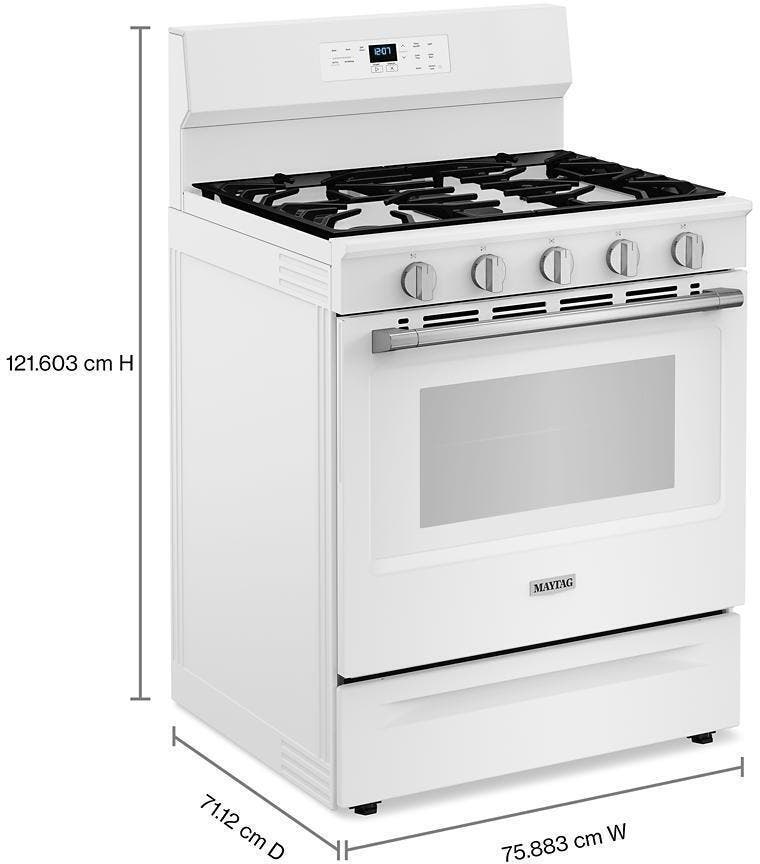 Maytag MFGS6030RW White