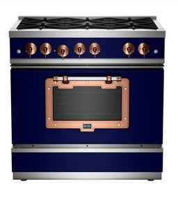 Cobalt With Brushed Copper Trim, Liquid Propane