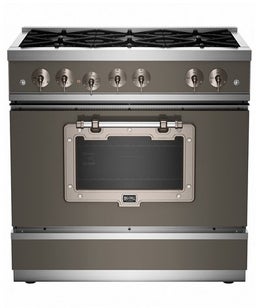 Quartz Grey With Satin Nickel Trim, Liquid Propane