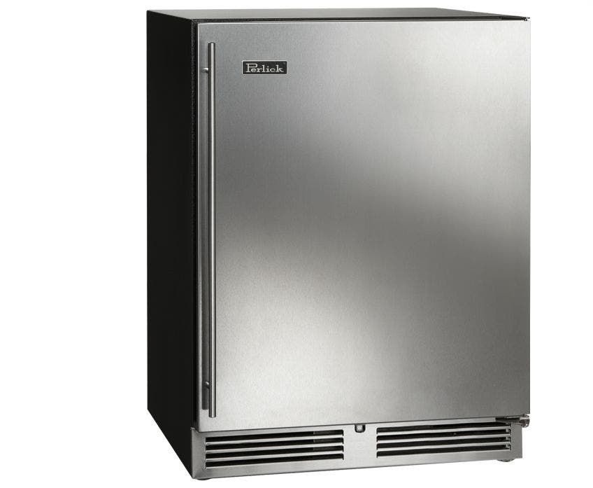 Perlick HA24RB41LL W/ Stainless Steel Solid Door, Left Hinge, W/ Lock
