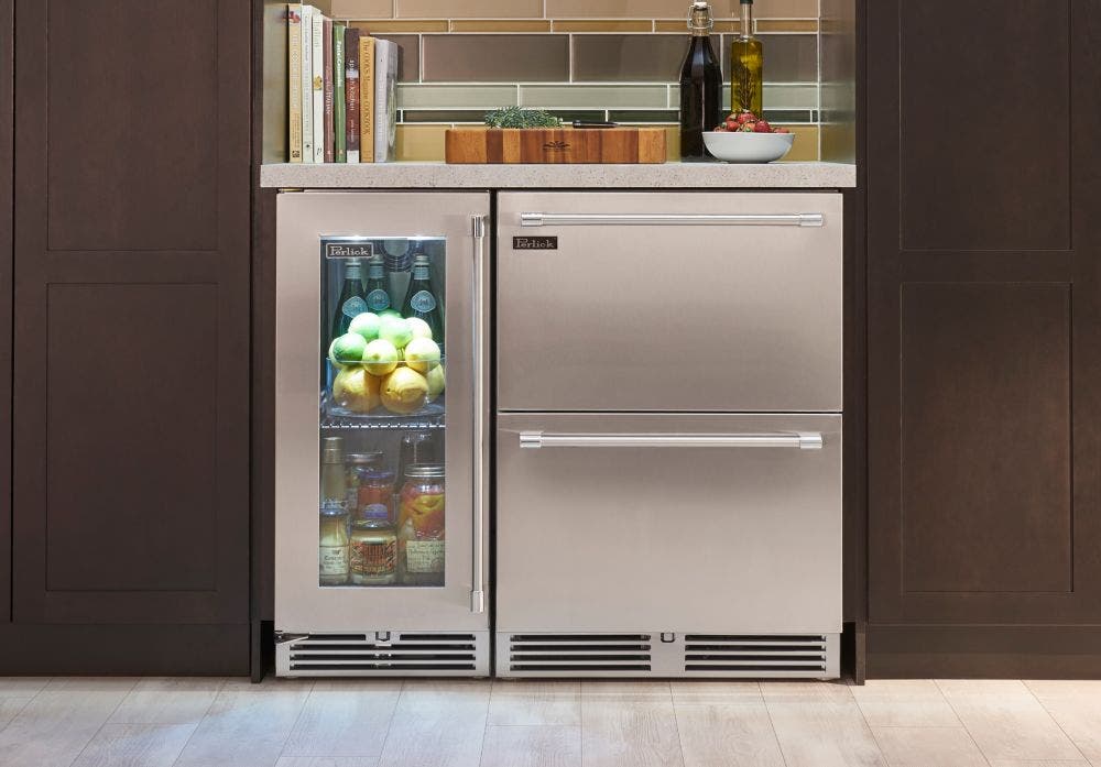Perlick HP15RS42L Panel Ready, Left Hinge
