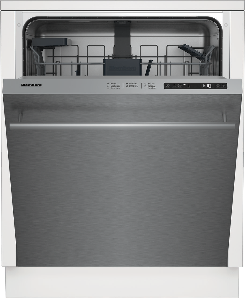 Blomberg DW51600SS 24" Full Size, Top Control Dishwasher: Stainless S...