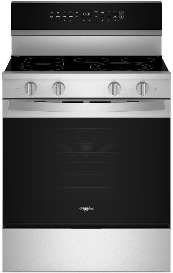 Whirlpool WFES7530RZ 30 Inch Smart Electric Range Fingerprint