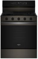 30 Inch Smart Gas Range With Air Cooking technology, No Preheat Air Fry, Steam/Self Clean And High Speed Preheat