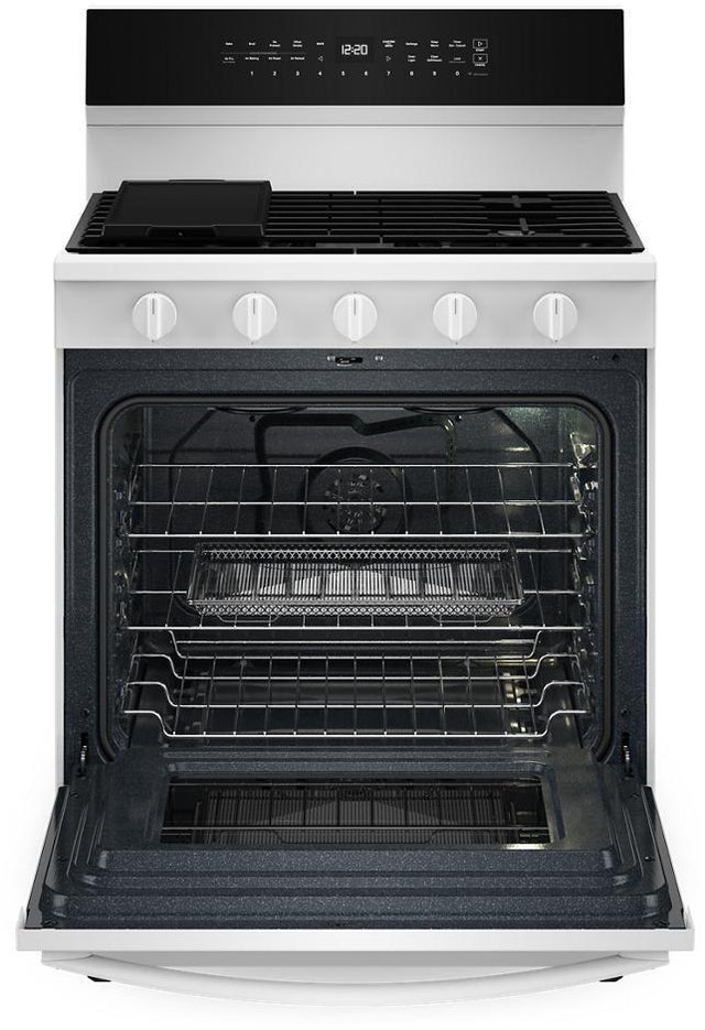 Whirlpool WFGS7530RW 30 Inch Smart Gas Range With Air Cooking technolog...