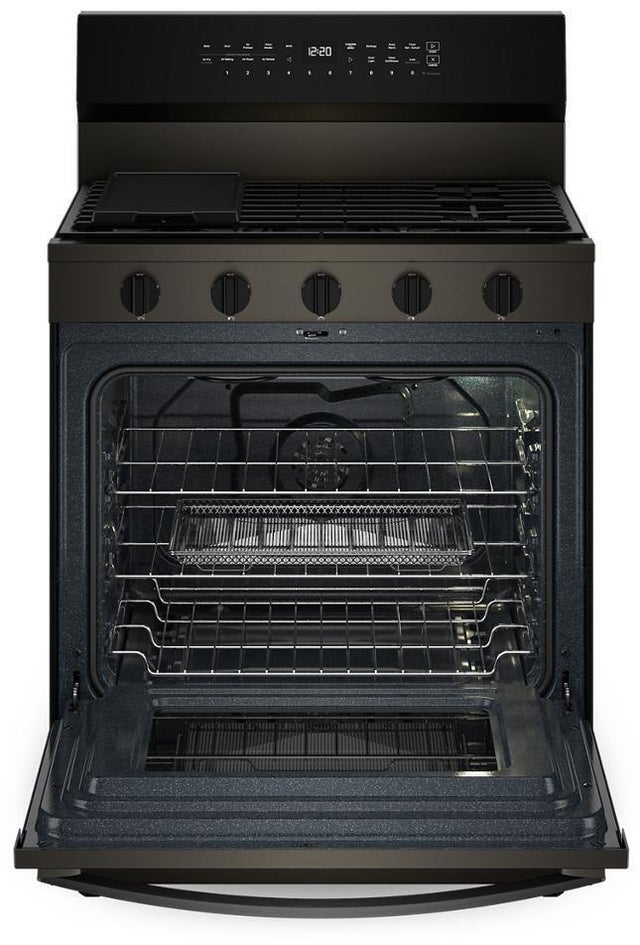 Whirlpool WFGS7530RV 30 Inch Smart Gas Range With Air Cooking technolog...