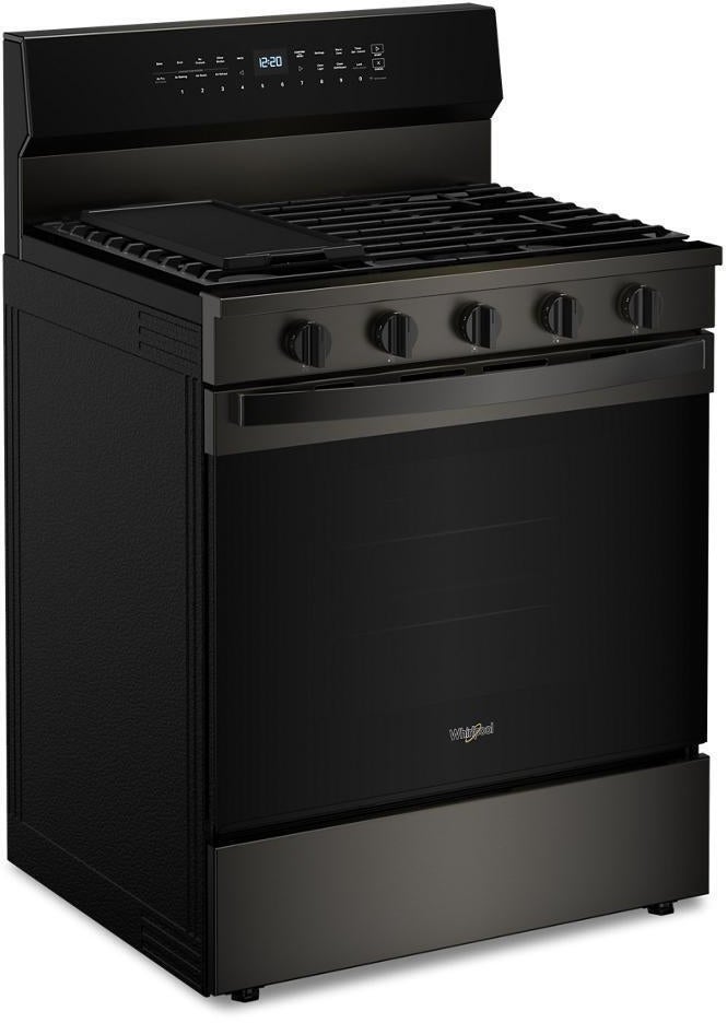 Whirlpool WFGS7530RV 30 Inch Smart Gas Range With Air Cooking technolog...