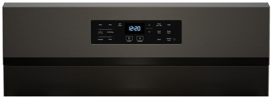 Whirlpool WFGS5030RV Fingerprint Resistant Black Stainless Steel