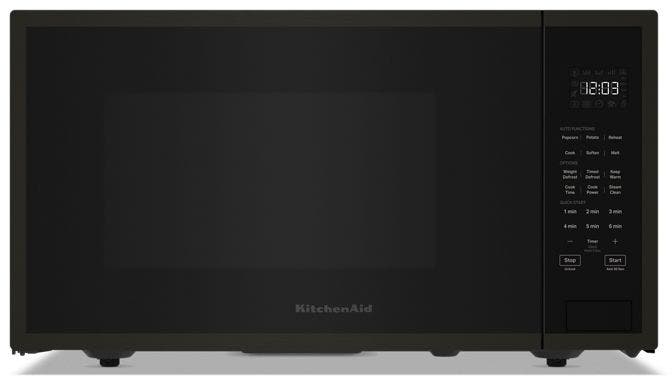 KitchenAid KMCS122RBS Fingerprint Resistant Black Stainless Steel