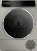 24 Inch Compact Heat Pump Dryer with 4.0 cu ft Capacity, 14 Programs, 8 Options, Home Connect, Self-Cleaning Condenser, LED Interior Light, Steam Restore Feature, and Energy Star Certified
