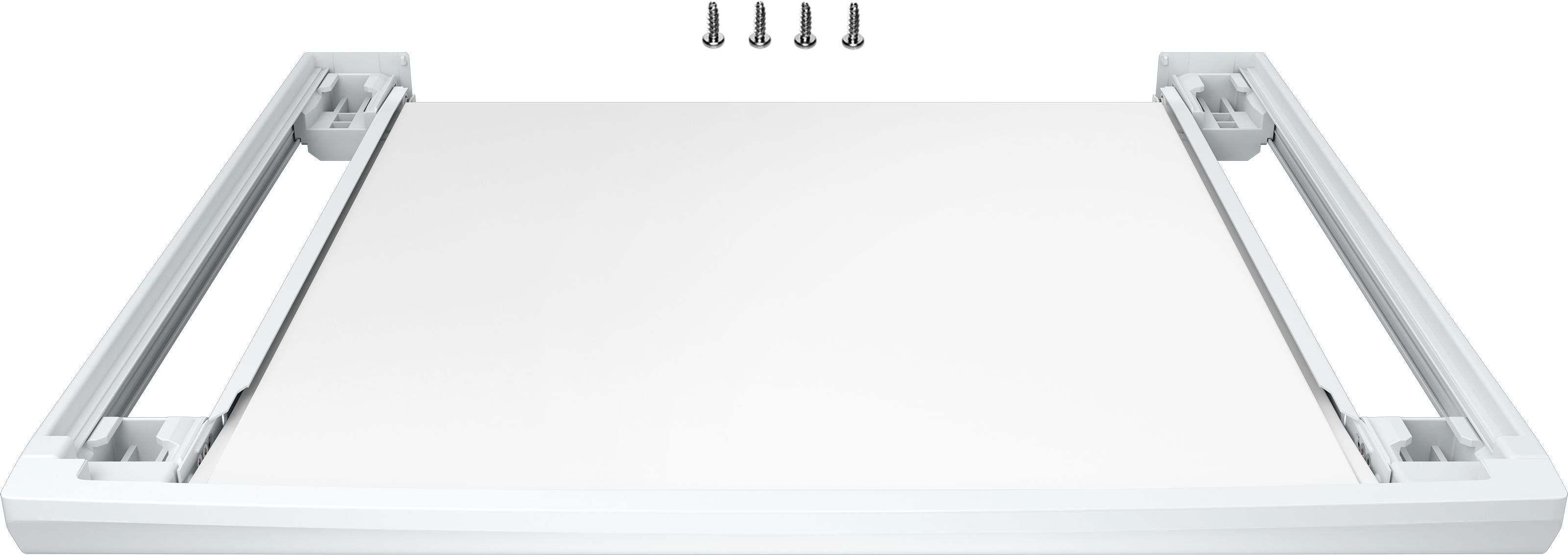 Laundry Stacking Kit with Pull-Out Tray for Compact Washer & Dryer