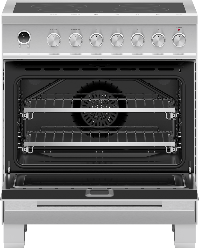 Fisher Paykel OR30SDE6X1 30" Contemporary Electric Range, 4 Element: Stainl...