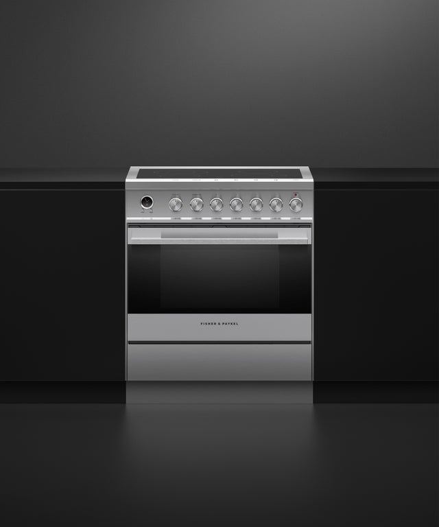 Fisher Paykel OR30SDE6X1 30" Contemporary Electric Range, 4 Element: Stainl...