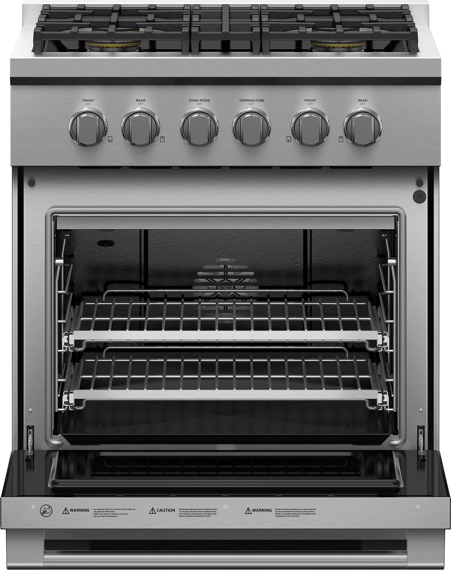 Fisher Paykel RGV3304L Stainless Steel with Liquid Propane