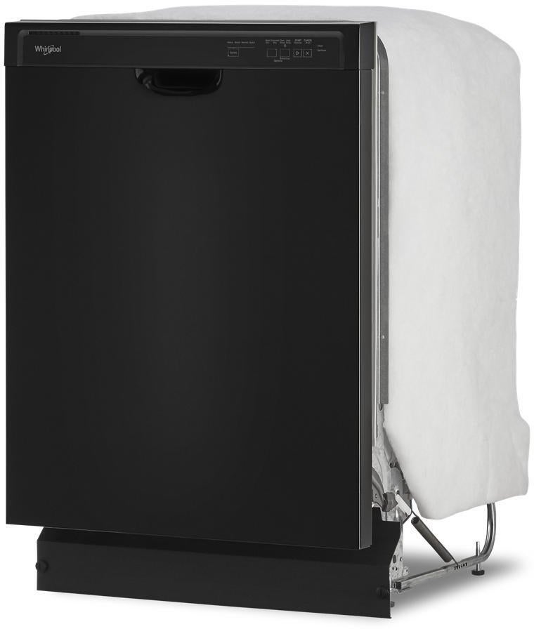 Whirlpool WDF341PAPB 24 Inch Built-In Dishwasher with 4 Wash Cycles, 12...