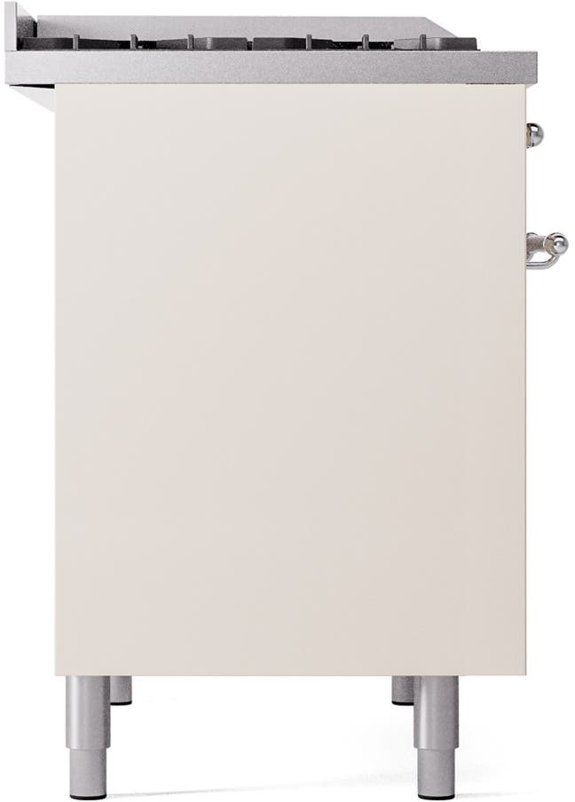 Ilve UPD40FNMPAWCLP Antique White With Chrome Trim, Lp