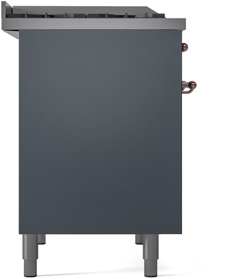 Ilve UPD40FNMPBGPLP Blue Grey With Copper Trim, Lp
