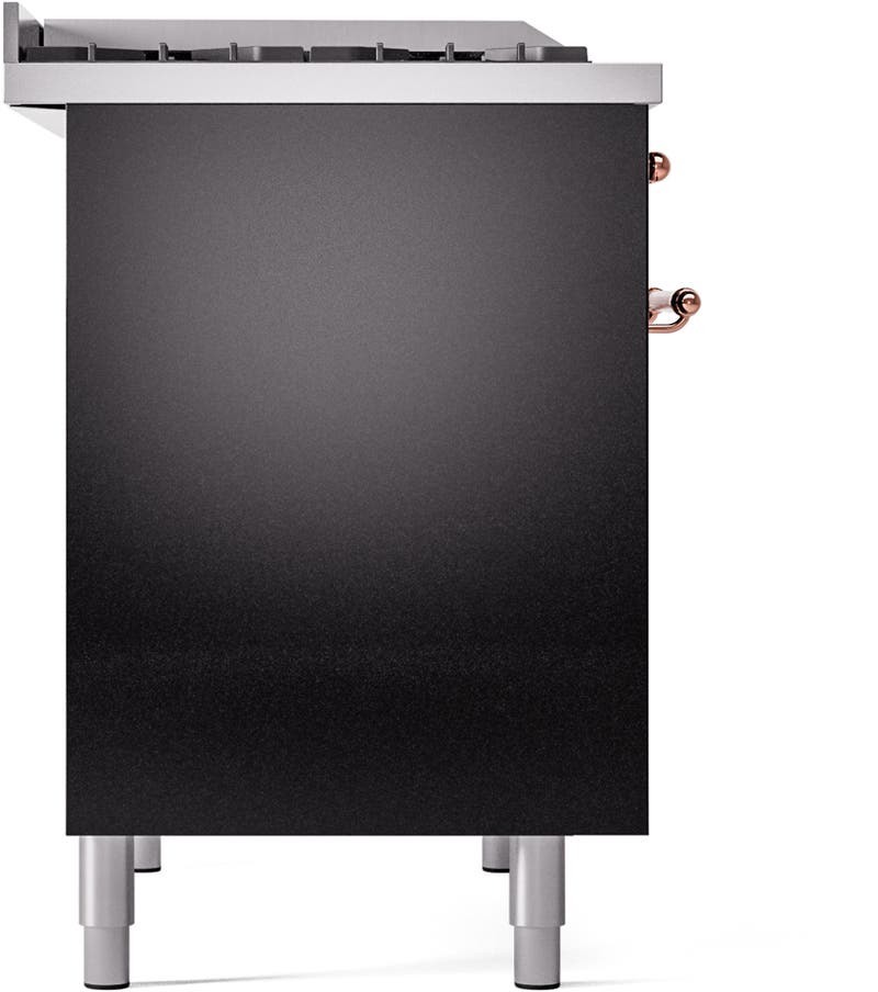 Ilve UPD40FNMPBKPLP Glossy Black With Copper Trim, Lp
