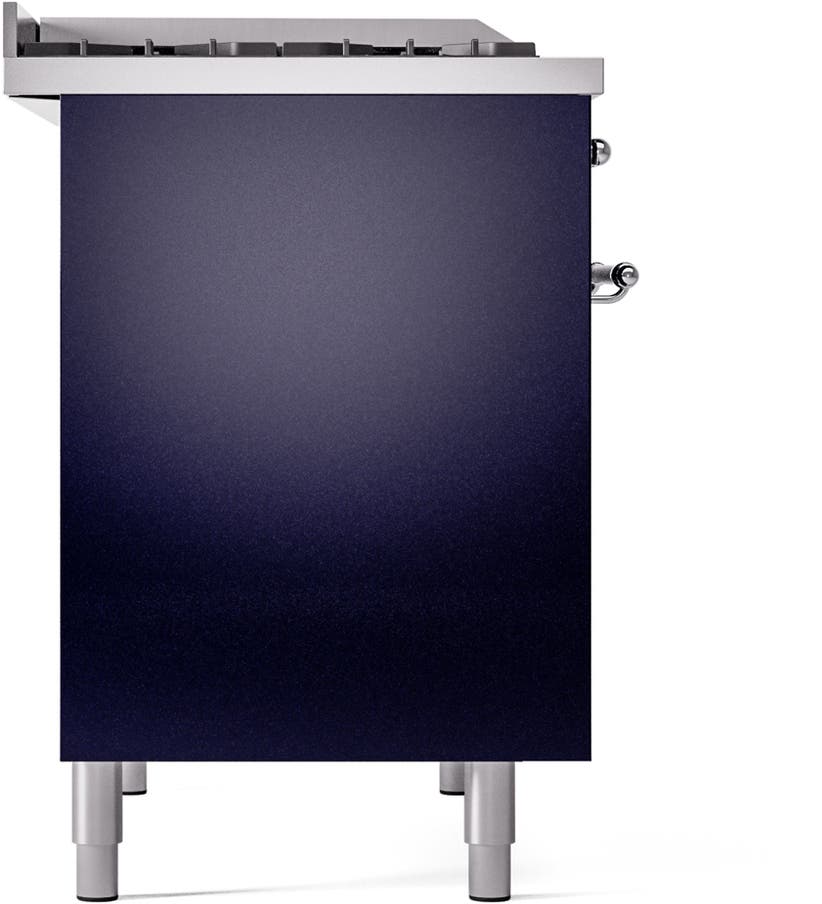 Ilve UPD40FNMPMBCLP Midnight Blue With Chrome Trim, Lp