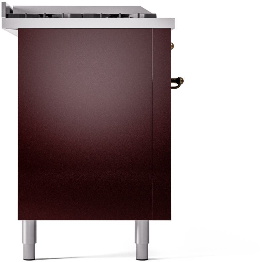 Ilve UP60FSNMPBUBLP Burgundy With Bronze Trim, Lp