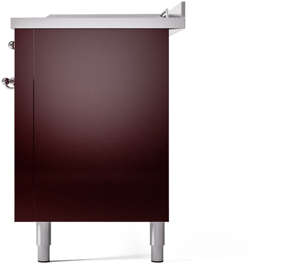 Ilve UP60FSNMPBUCLP Burgundy With Chrome Trim, Lp
