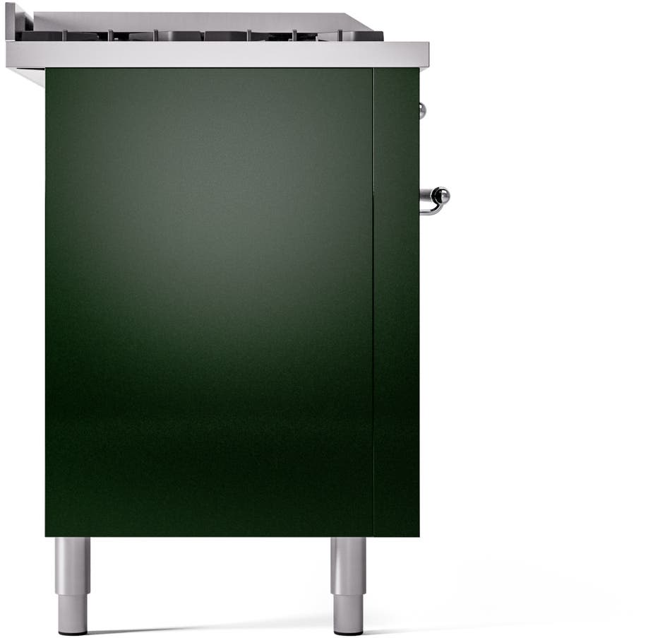 Ilve UP60FSNMPEGCLP Emerald Green With Chrome Trim, Lp