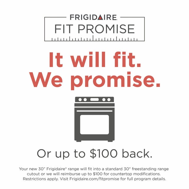 Frigidaire FCFG3062AB 30 Inch Gas Range: Black