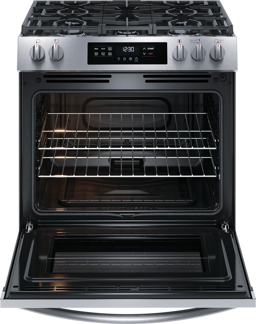 Frigidaire FCFG3062AS 30 Inch Gas Range: Stainless Steel