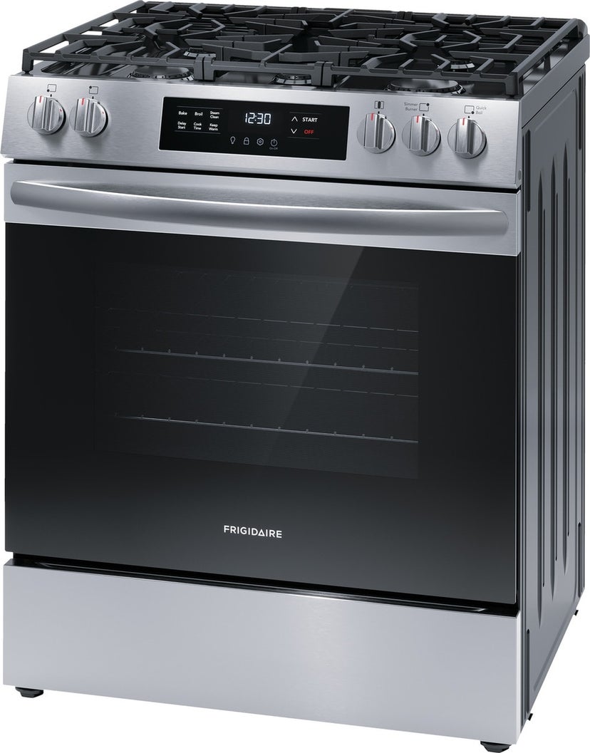 Frigidaire FCFG3062AS 30 Inch Gas Range: Stainless Steel